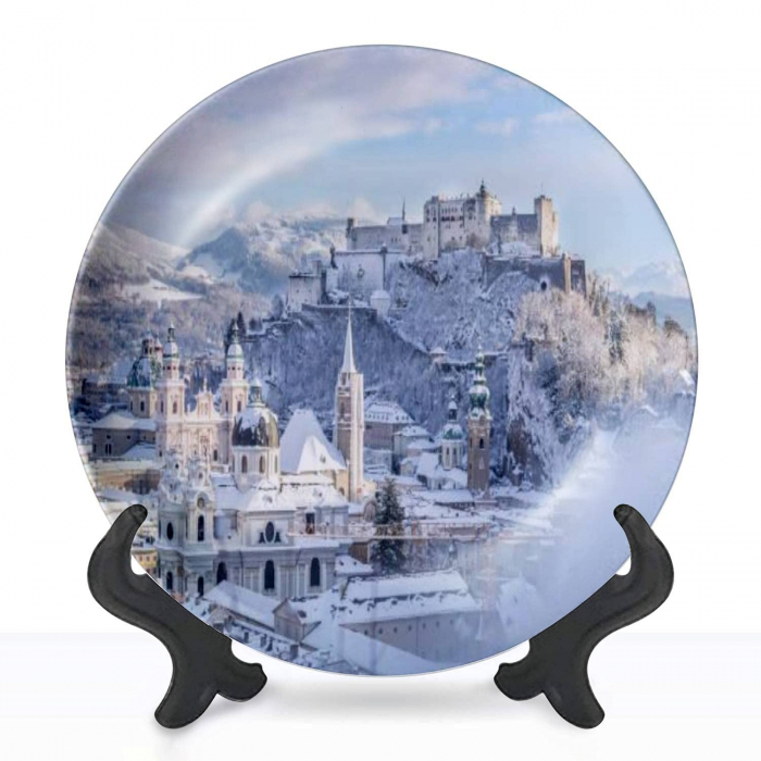 Farfurie ceramica sublimare 3D [3]