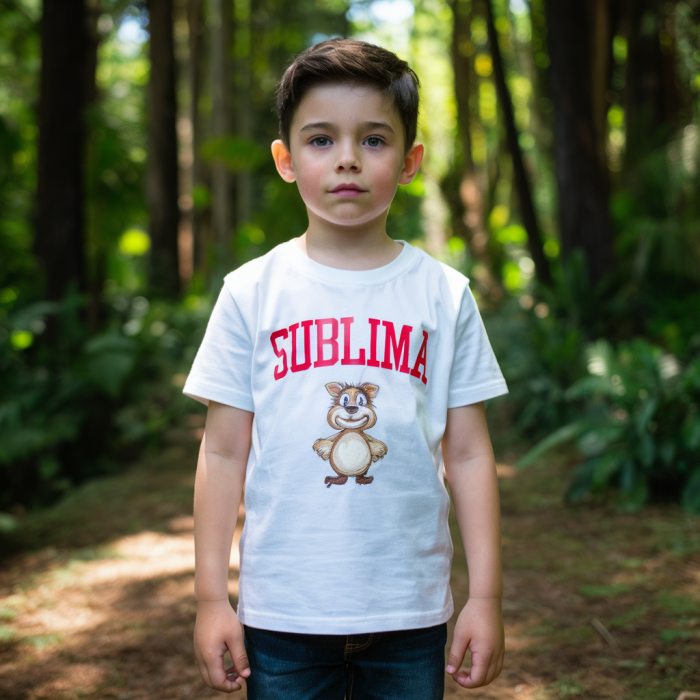 Tricou sublimare copii "SUBLIMA" 150 gr/m2 [2]