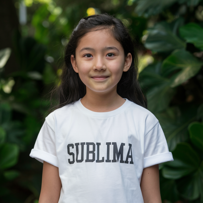 Tricou sublimare copii "SUBLIMA" 150 gr/m2 [4]