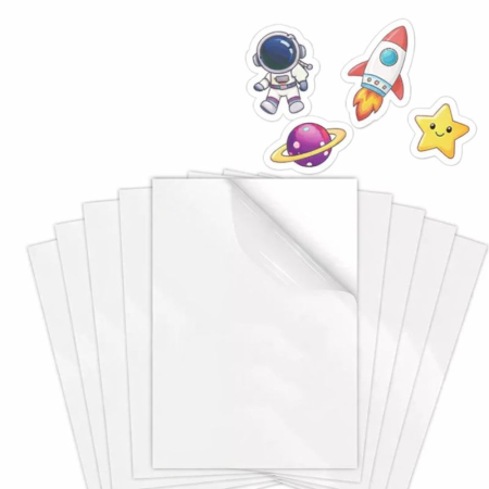 FOLII TRANSFER TERMIC - Autocolant Inkjet mat 200 microni