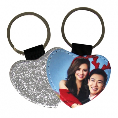 LICHIDARI DE STOC - Breloc PU spate glitter