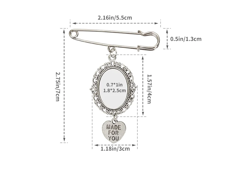 Brosa din aliaj zinc diferite modele [3]