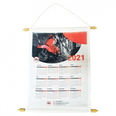 Materiale textile - Calendar textil de perete