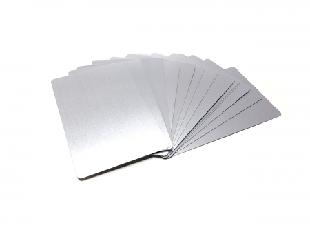 Diverse - Carte de vizita din aluminiu