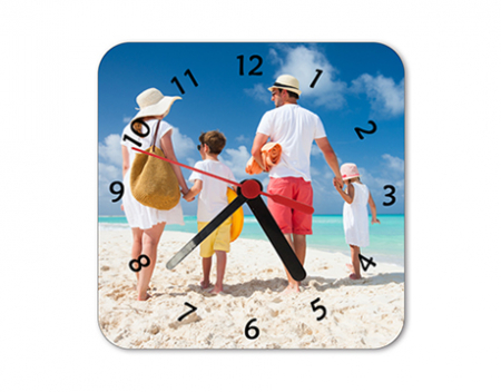 Ceas sublimabil din aluminiu