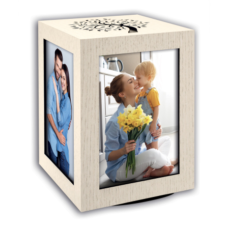 PRODUSE CU INSERTIE FOTO - Cub rotativ NORMAN, din lemn