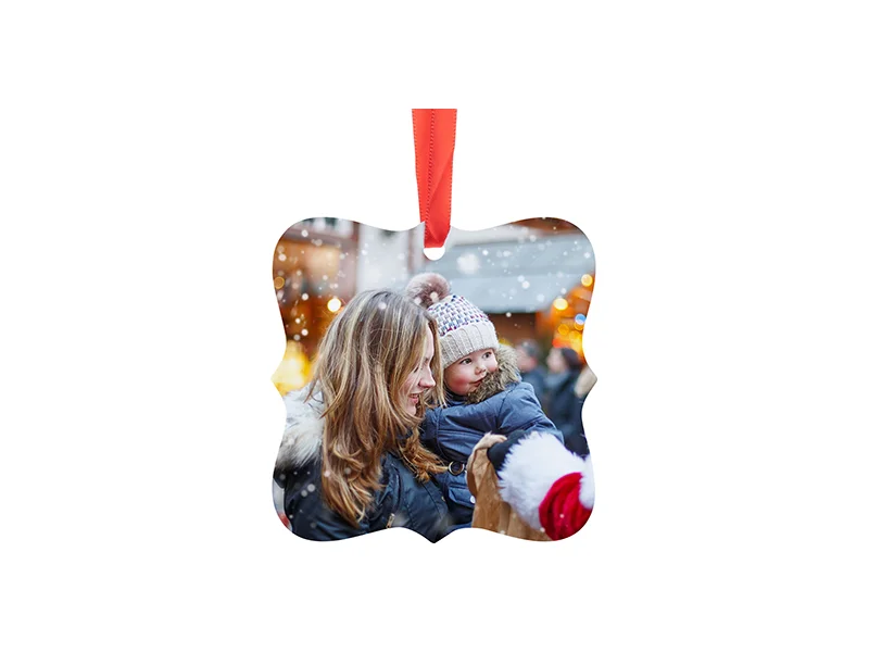Diverse - Decoratiuni lemn MDF cu funda rosie