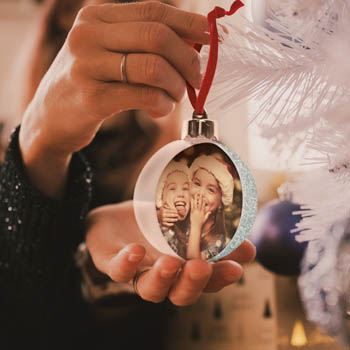 Glob GLITTER cu insertie foto [3]
