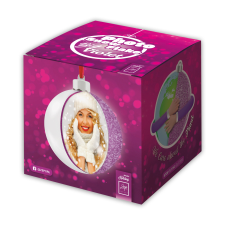 Glob GLITTER cu insertie foto [2]