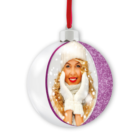 Glob GLITTER cu insertie foto [1]