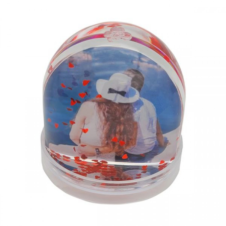 Globuri, casete cu apa - Glob oval cu apa