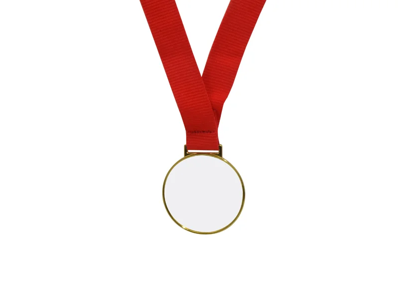 Medalii cu placuta sublimare si lanyard rosu [2]