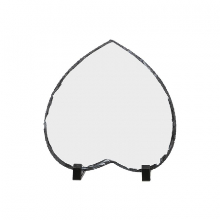 Piatra naturala ardezie sublimare inimioara [1]