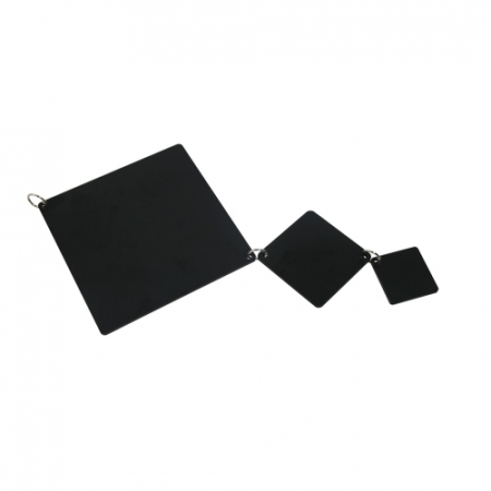 Placheta triptic de perete din lemn mdf [4]