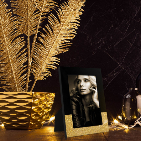 Rame foto individuale si colaje - Rama MORGEX cu efect glitter