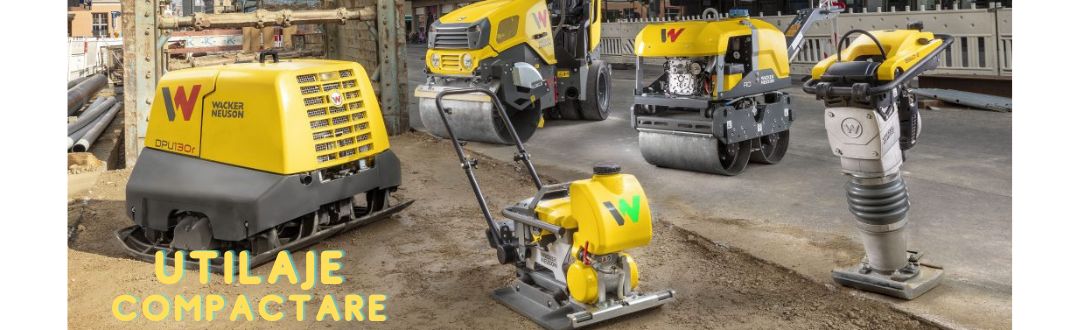 Utilaje compactare