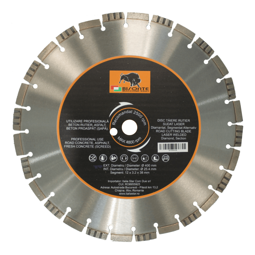 Disc diamantat 350 mm BT0009535 Bisonte TURBO-A [1]