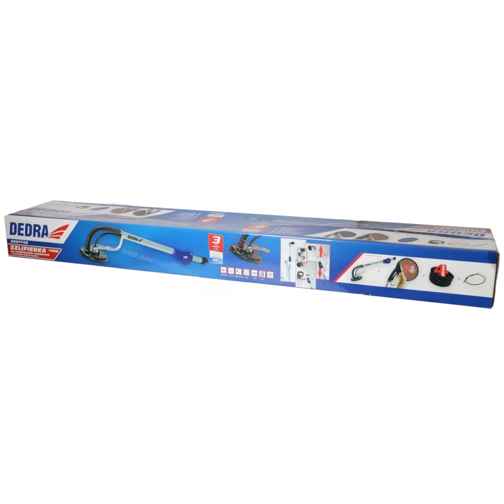 Slefuitor pereti girafa 710 W DED7748 Dedra [4]