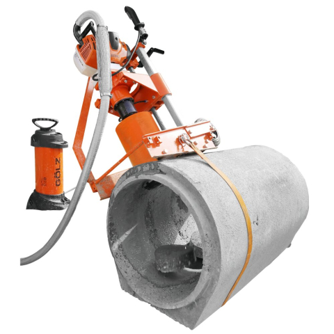 Carotiera electrica tuburi canalizare Golz KB 350 [7]