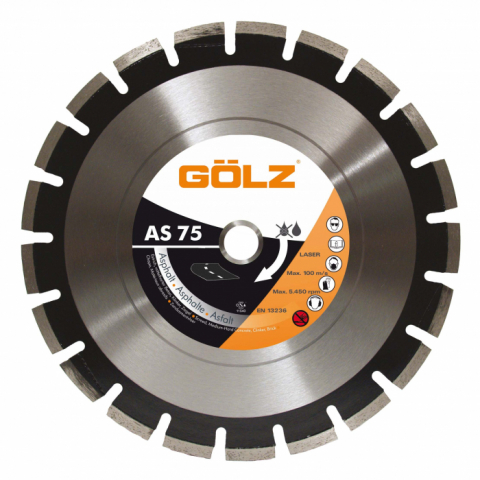 Discuri diamantate - Disc diamantat asfalt 500 mm AS75 Golz