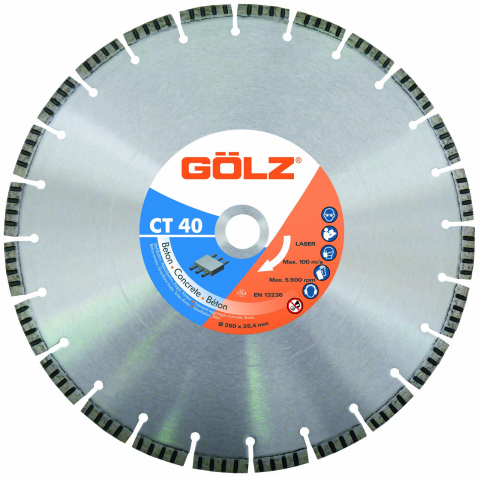 Discuri diamantate - CT40600 Golz Disc diamantat beton armat 600 mm