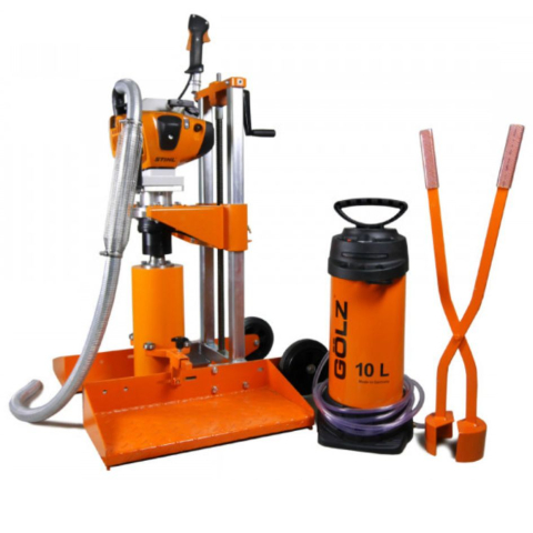 Masina carotat mostre asfalt Golz KB 200 benzina Stihl Masini de carotat - Masina carotat mostre asfalt Golz KB 200 benzina Stihl