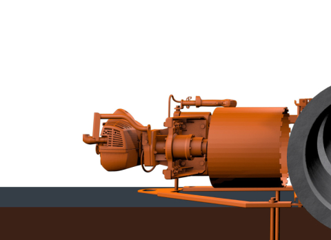 Masina carotat tuburi canalizare Golz KB 350 [1]