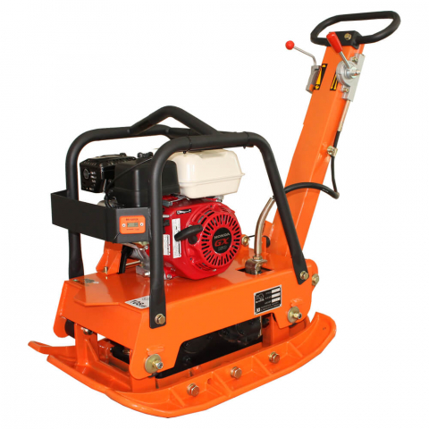 Placi compactoare reversibile - Placa reversibila BISONTE PCR160H-E 157 Kg motor Honda