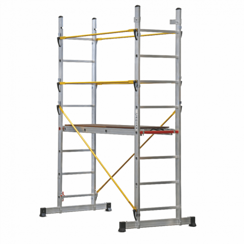 Schele si scari - Tele PL002 Bisonte schela-scara din aluminiu