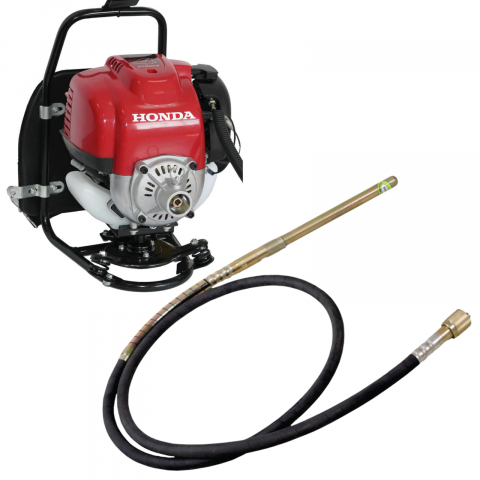 Vibratoare de beton - Vibrator beton motor Honda benzina VIB-H Bisonte
