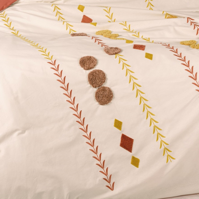 Amaris - Lenjerie pat dublu, 100% Bumbac - 6 piese [2]