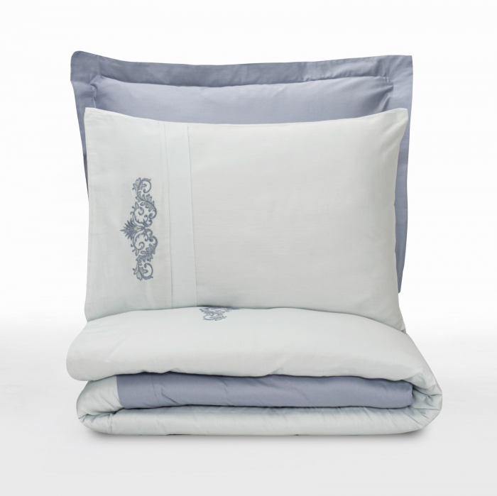 Biana - Lenjerie pat dublu, 100% Bumbac - 6 piese [5]