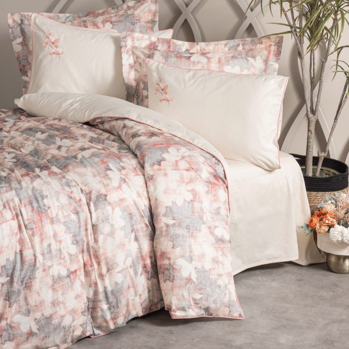 Layana - Lenjerie pat dublu, 100% Bumbac 300 TC - 6 piese [3]