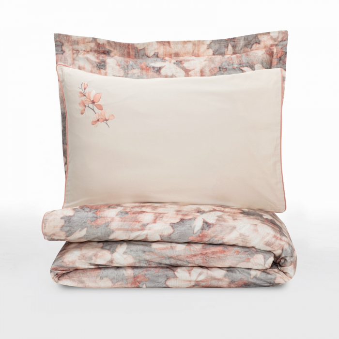 Layana - Lenjerie pat dublu, 100% Bumbac 300 TC - 6 piese [5]