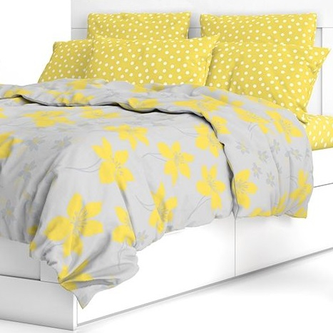 Cressida - Set lenjerie pat dublu, 100% Bumbac Ranforce - 4 piese [5]