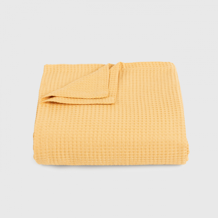 Cuvertura de pat Siesta New Ocru 100% Bumbac 220/230 cm [2]