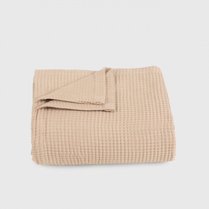 Cuvertura de pat Siesta Bej 100% Bumbac 220/230 cm [2]