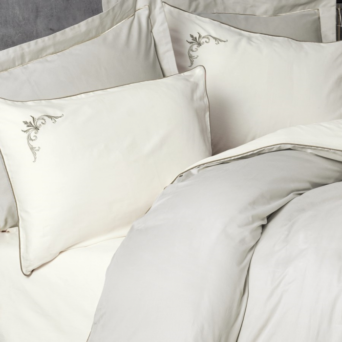 Teresa - Lenjerie pat dublu, 100% Bumbac 300 TC - 6 piese [1]