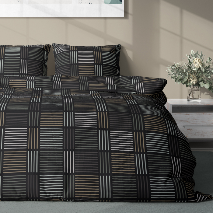 Alexander - Lenjerie de pat - pat dublu - 100% viscoza 3 piese [1]