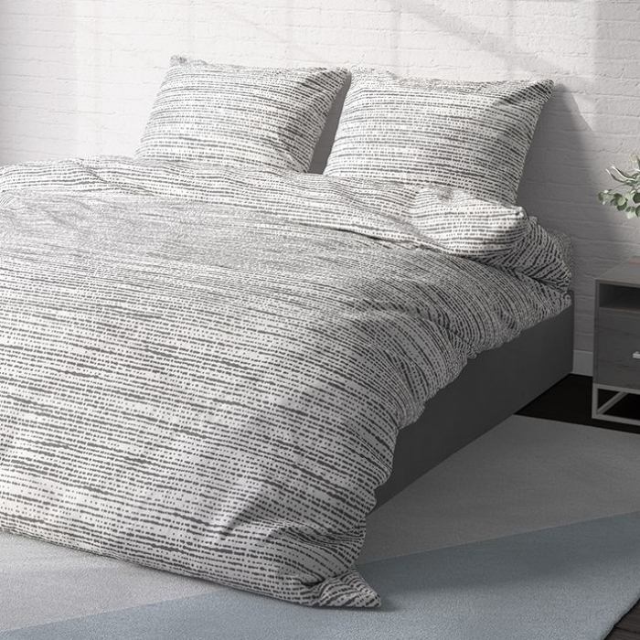 Mist Reverve - Set lenjerie pat dublu, 100% Bumbac Ranforce - 4 piese [8]