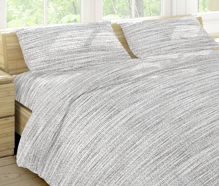 Mist Reverve - Set lenjerie pat dublu, 100% Bumbac Ranforce - 4 piese [4]