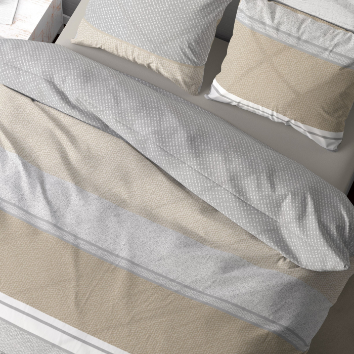 North - Set lenjerie pat dublu, 100% Bumbac Ranforce - 4 piese [3]