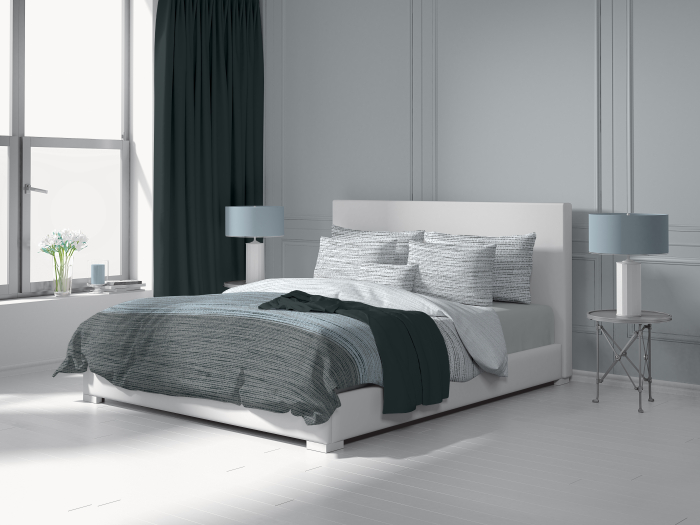 Mist Reverve - Set lenjerie pat dublu, 100% Bumbac Ranforce - 4 piese [5]