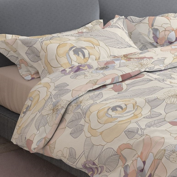 Persia - Set lenjerie pat dublu, 100% Bumbac Ranforce - 4 piese [2]