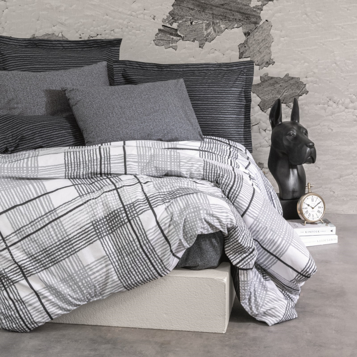 Will - Lenjerie pat dublu, 100% Bumbac - 4 piese [3]