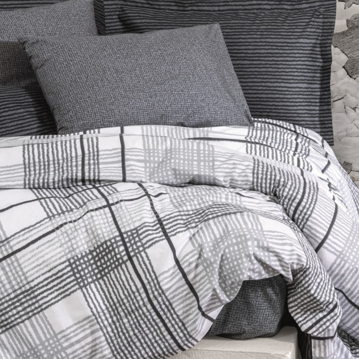 Will - Lenjerie pat dublu, 100% Bumbac - 4 piese [2]