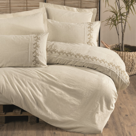 Darian - Lenjerie de pat din in și bumbac- 6 piese [2]