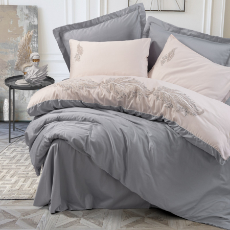 Sheen - Lenjerie pat dublu, 100% Bumbac - 6 piese [1]