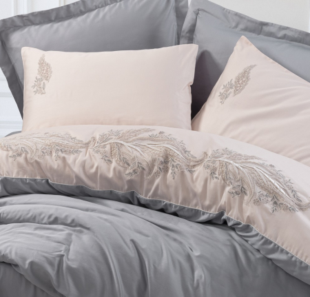 Lenjerii de pat Premium - Sheen - Lenjerie pat dublu, 100% Bumbac - 6 piese