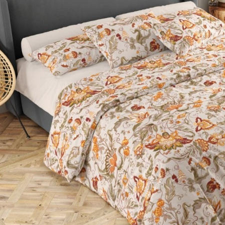 Boho - Set lenjerie pat dublu, 100% Bumbac Ranforce - 4 piese [3]